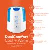 Vicks Dual Comfort Cool + Warm Mist Humidifier for Bedrooms With Fusion Technology, Compatible with Vicks VapoPads and Vicks VapoSteam, White view 4