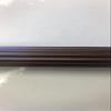1 3/8 Inch Diameter Drapery Wood Fluted Curtain Rod 8 Ft (Espresso) view 2
