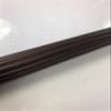 1 3/8 Inch Diameter Drapery Wood Fluted Curtain Rod 8 Ft (Espresso) view 3
