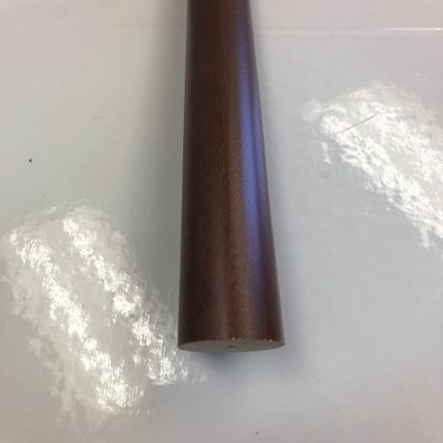 1 3/8 Inch Diameter Drapery Wood Smooth Curtain Rod 6 Ft (Walnut)
