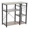 American Furniture Classics OS Home and Office Kitchen Storage Island, Grey view 1