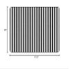 Flagship Carpets Simply Stylish Black & White Stripe Classroom Area Rug for Indoor Classroom Learning or Kid Bedroom Educational Play Mat, 5'x7'6" view 3