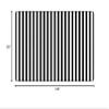 Flagship Carpets Simply Stylish Black & White Stripe Classroom Area Rug for Indoor Classroom Learning or Kid Bedroom Educational Play Mat, 7'6" x 12' view 3