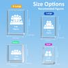 3D Crystal Photo with LED Light Base, Personalized Gifts with Your Own Photo, Laser Engraving 3D Pictures and Customized Text, Large view 3