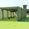 KOOEIN Camouflage Netting,Military Camouflage Net,Shade Camo Netting,Camouflage Protective Net,Woodland,Oxford Cloth,Garden Covers,Anti-uv,with Grid,5x5m/16.4x16.4ft view 3