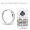 Portable Air Conditioner Exhaust Hose Coupler 5.9", Coupler for AC Port, 01 view 2