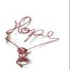 Hope Christmas Tree Topper - Modern Inspirational Alternative to Tree Star view 2