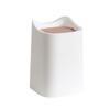 XILIN-1987 Kitchen Trash can Nordic Mini Indoor Trash Can Desktop Trash Can Office Portable Home Bedroom Living Room Kitchen Trash Can Trash Can (Color : Pink) view 3