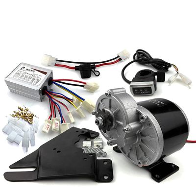 350W Motor Easy Kit Controller Throttle Button Switch Voltage Indicator Vehicle Motor (36V 350W kit)