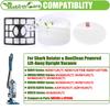 Rebirthcare NV680 Filter Replacement for Shark Rotator DuoClean Powered Lift Away Speed Vacuum NV681 NV682 NV683 NV800 NV801 NV803 UV810, Compare to Part # XFF680 & XHF680, 2 Filters + 4 Foam Felt Kit view 2