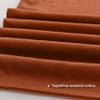 HeimenAogo Egyptian Cotton Duvet Cover Set Twin/Twin XL, Ultra Soft and Breathable Comforter Cover with Zipper Closure, High Thread Count Long Staple Cotton Blanket Cover 2pcs Burnt Orange view 2