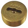 Ab&A Brass Los Angeles Style Cleanout Plug - 60364 view 1