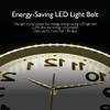 Counter Clockwise Backwards Clock Home Decor Sound Activated Wall Clock Silent Non Ticking Wall Watch with Metal Frame view 3