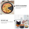 Beaupretty 6pcs Air Fryer Accessories Set Baking Pans and Pizza Tray for Cooking Roasting and Baking Food-grade Material Dishwasher Safe for Cakes Casseroles and More view 3
