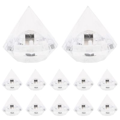 Cabilock Candy Boxes Packaging 12pcs Diamond Shaped Candy Boxes Plastic Wedding Favors Boxes Sweet Case Birthday Party Ornament Container for Home Party Wedding Favor Bags
