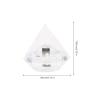 Cabilock Candy Boxes Packaging 12pcs Diamond Shaped Candy Boxes Plastic Wedding Favors Boxes Sweet Case Birthday Party Ornament Container for Home Party Wedding Favor Bags view 3