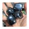 Bulk Crystals Healing Gemstone Natural Quartz terahertz Tumbled Stones for Home Decoration 300g 20-25mm view 1