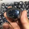 Bulk Crystals Healing Gemstone Natural Quartz terahertz Tumbled Stones for Home Decoration 300g 20-25mm view 4