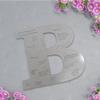 EGD Acrylic Letters Wedding Guest Book | Wedding Decorations | Modern Wedding Decor | Guest Book Alternative | Event Sign in view 1