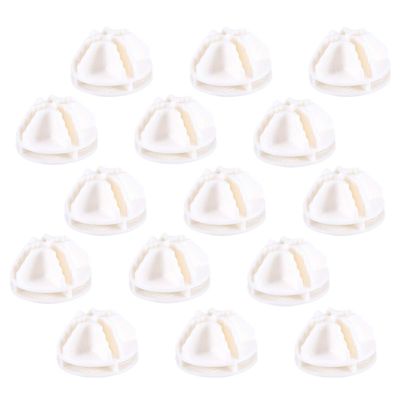 ifundom 20Pcs Wire Cube Plastic Connectors for Modular Organizer Closet and Cube Storage Shelving White Clasp Buckle Clips for Wire Shelf Systems
