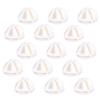ifundom 20Pcs Wire Cube Plastic Connectors for Modular Organizer Closet and Cube Storage Shelving White Clasp Buckle Clips for Wire Shelf Systems view 1