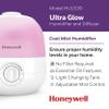 Honeywell Ultra Glow Light Changing Humidifier and Diffuser  Cool Mist Humidifier for Bedroom or Office with Essential Oil Diffuser view 2