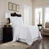Royal Heritage Home Williamsburg Richmond Matelasse Bedspread , Coverlet Collection (White, Full Coverlet 84W x 90L) view 1