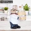 Aqur2020 Chef Figurine, Beautiful and Practical Toothpick Holder, for Counter Kitchen view 4