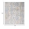 SAFAVIEH Area Rug 8x10 - Tulum Collection - Large - Ivory & Grey, Moroccan Boho Tribal Design, Non-Shedding & Easy to Clean, Ideal for Living Room, Bedroom, Dining Space (TUL636A) view 2