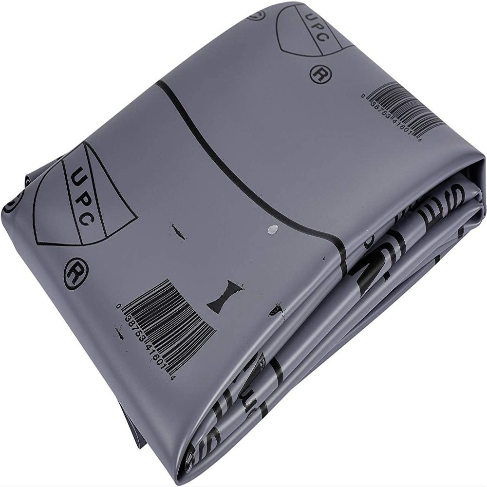Shower Pan Liner 40 mil PVC Grey 6' x 7'