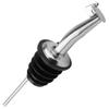 12 Stainless Steel Pour Spouts, Medium to High Free Flow Speed with Flip Top Lid, 20 mm Poly-Plastic Cork. Pourers are perfect for Household Oils, Wine and of course Liquor Pours. view 1