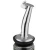 12 Stainless Steel Pour Spouts, Medium to High Free Flow Speed with Flip Top Lid, 20 mm Poly-Plastic Cork. Pourers are perfect for Household Oils, Wine and of course Liquor Pours. view 2