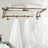 Deco 79 Wall Shelf, 43" L x 18" W x 11" H, Brown view 1
