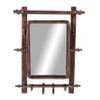 Deco 79 Wall Shelf, 16" L x 9" W x 20" H, Brown view 4