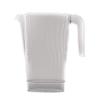 EcoQuality60 oz Heavy Duty Crystal Clear Plastic Beverage Pitcher - Break Resistant Beverage Carafe - Great for Restaurants and Catering - Serveware for Water, Cold Drinks, Beer (12) view 1
