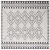 SAFAVIEH Area Rug 8x10 - Tulum Collection - Large - Black & Ivory, Moroccan Boho Tribal Design, Non-Shedding & Easy to Clean, Ideal for Living Room, Bedroom, Dining Space (TUL646Z) view 3