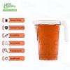 50 oz Crystal Clear Plastic Beverage Pitcher - Break Resistant Beverage Carafe - Great for Restaurants and Catering - Serveware for Water, Cold Drinks, Beer, Lemonade, Sangria (50oz) (25) view 2