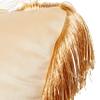 Deco 79 Pillow Decorative Pillow Decorative, 20" L x 20" W x 7" H, Beige view 4
