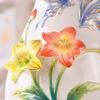 jinyi2016SHOP Flower Vase Vase High end Three Dimensional Handmade Butterfly Flower Ceramic Vase Home Furnishingsdecorations Craftshigh-end Gift Ideas for Girlfriends Wedding Gifts Decorative Vases view 4