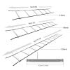 Agility Ladder Fixed Agility Ladder Speed Ladder, Fitness Jumping Ladder Footwork Sport Equipment, for Soccer Training and Rugby Tennis Baseball Drills(Size:3M) view 3