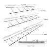 Agility Ladder Agility Speed Ladder, Football Flexibility Training Jumping Ladder,Speed Training Equipment, for Kids Adults Outdoor Training (Size:6M) view 2