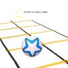 Agility Ladder Adjustable Double Row Agility Ladder,Speed Training Equipment,Football Flexibility Training Jumping,for Outdoor Athletic Footwork, Sports Drills(Size:3M) view 2