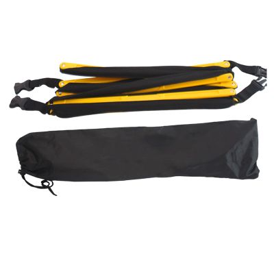 Agility Ladder Multifunction Speed Agility Training, Training Ladder Set, Indoor Outdoor Fixed Rungs Agility Ladder, for Football Basketball Sports Training (Size:3.4M)