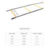 Agility Ladder Multifunction Speed Agility Training, Training Ladder Set, Indoor Outdoor Fixed Rungs Agility Ladder, for Football Basketball Sports Training (Size:3.4M) view 2