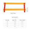 Agility Ladder Agility Ladder Speed Ladder,Football Flexibility Training Jumping Ladder,Personal Training,for Sports Training and Soccer Football Tennis Baseball Drills(Size:6M) view 3