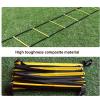 Agility Ladder Multifunction Agile Training Ladder,Fitness Training Set, Fixed Rungs Agility Ladder, for Outdoor Basketball Football Tennis Sports Training(Size:3.4M) view 4