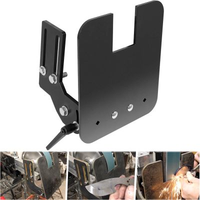 Belt Grinder Tilt Table Compatible with OBM and Most Other Popular 2" x 72" Knife Belt Grinders, Works with Flat Platen to Grind Bevels or Contact Wheels to Grind Hollow Bevels