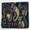 Multicolor Handmade Crown Mukut Print Kantha Quilting Kantha Blanket Bed Cover King Kantha Bedspread Bohemian Bedding Cotton Kantha with 2 Pillow Cover (Blue, 108X108inch with 2 Pillow Cover) view 2