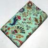 Multicolor Handmade Crown Mukut Print Kantha Quilting Kantha Blanket Bed Cover King Kantha Bedspread Bohemian Bedding Cotton Kantha with 2 Pillow Cover (Turquoise, 108X108inch with 2 Pillow Cover) view 3