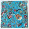 Multicolor Handmade Crown Mukut Print Kantha Quilting Kantha Blanket Bed Cover King Kantha Bedspread Bohemian Bedding Cotton Kantha with 2 Pillow Cover (Turquoise 1, 108X108inch with 2 Pillow Cover) view 1